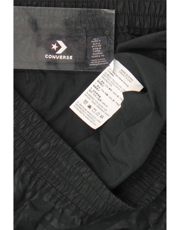 Converse Cargo Nederdel lille W27 sortstribet nylon