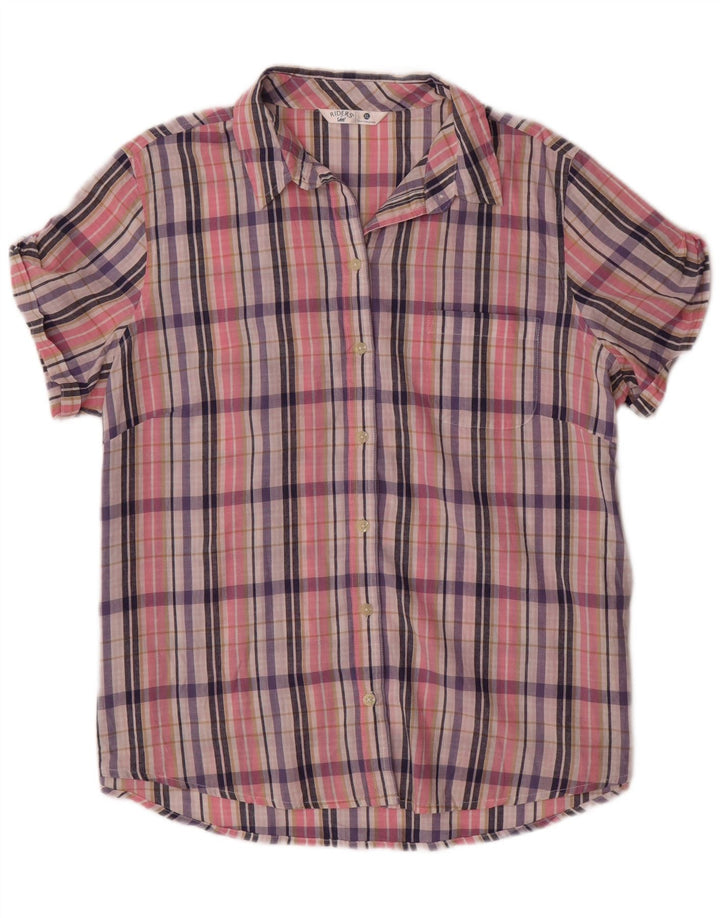 LEE Womens Riders Oversized skjorte UK 18 XL Flerfarvet ternet