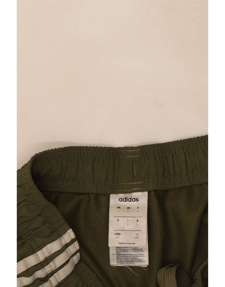 Adidas Herre Sportshorts Large Khaki Polyester