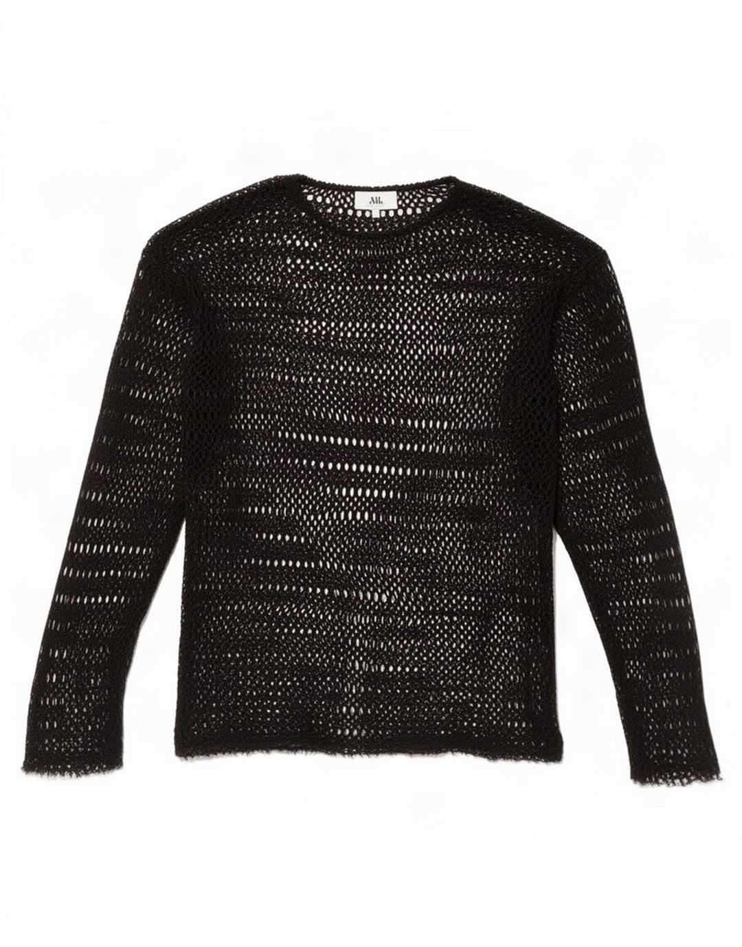 Zara Damehæklet See Through Top UK 10 Small Black