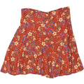 PIMKIE Womens Mini Skirt W29 Medium Brown Floral | Vintage Pimkie | Thrift | Second-Hand Pimkie | Used Clothing | Messina Hembry 