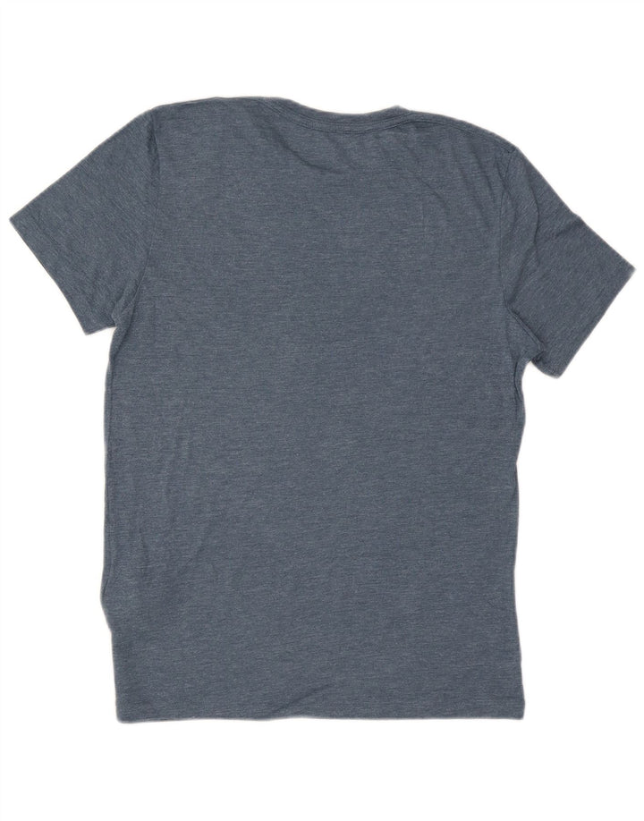 ALL SAINTS Herre T-Shirt Top Medium Blå Bomuld