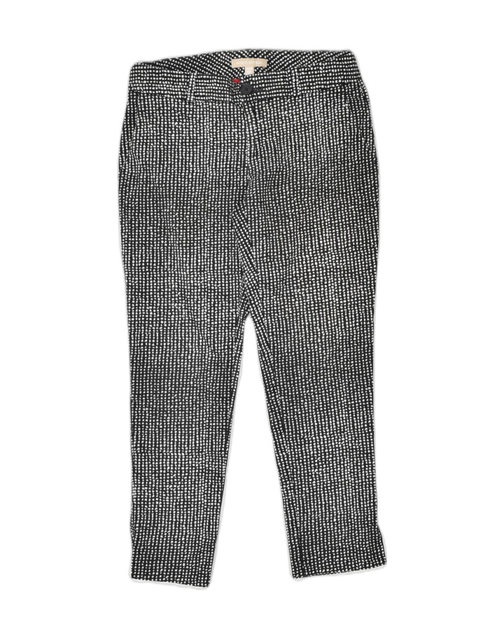 BANANA REPUBLIC Womens Slim Capri Trousers W28 L24 Black Spotted Cotton | Vintage Banana Republic | Thrift | Second-Hand Banana Republic | Used Clothing | Messina Hembry 