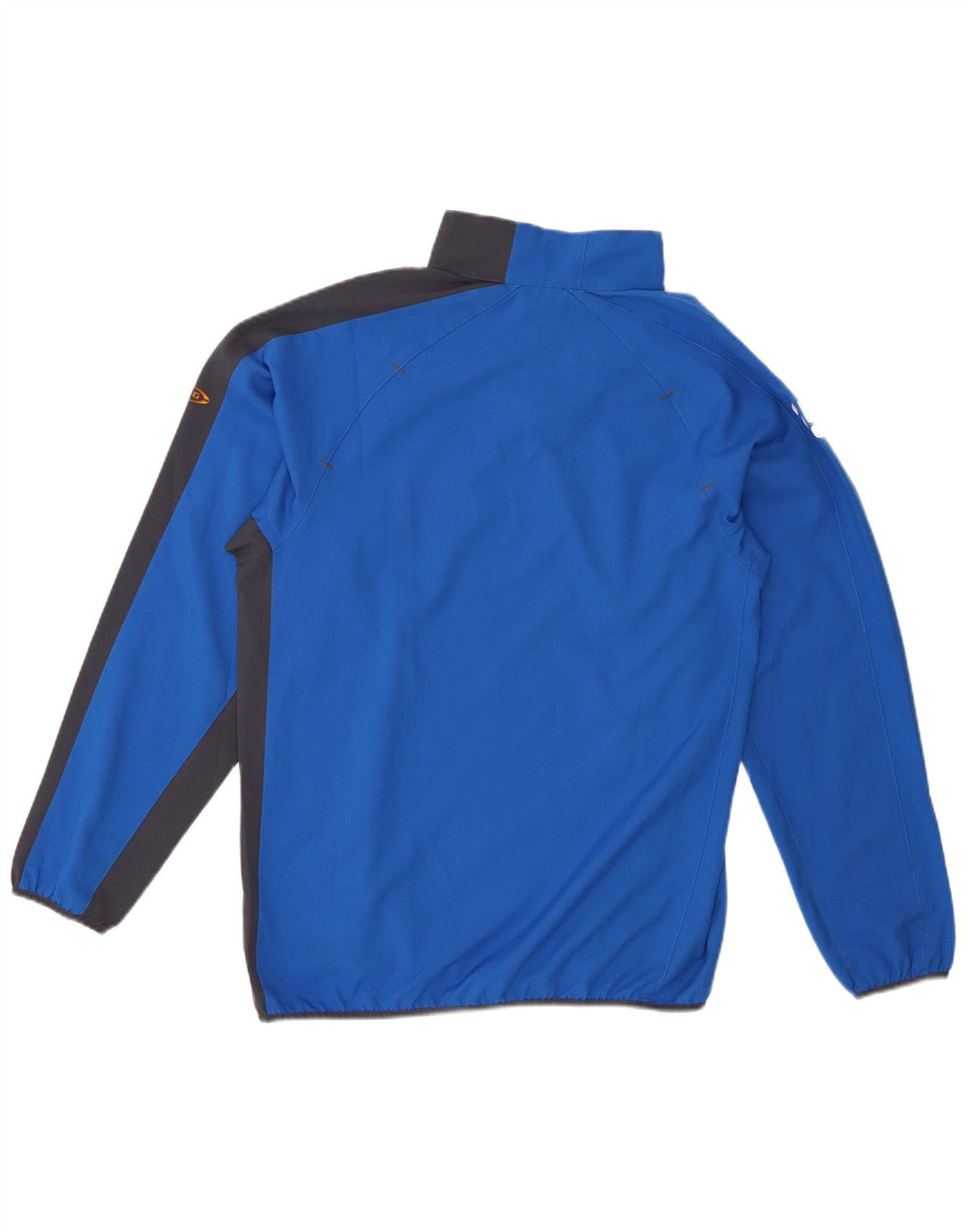 PUMA Herre grafisk lynlås-hals sweater træningsdragt Top lille blå farveblok