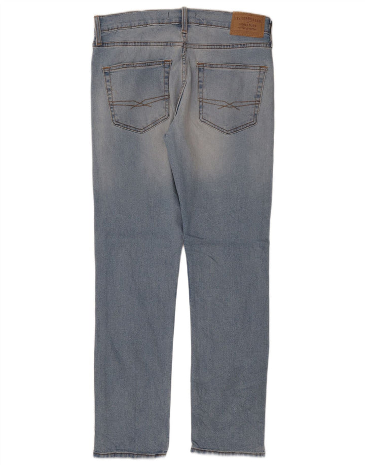 Levi's Womens Signature Slim Jeans W31 L30 blå bomuld