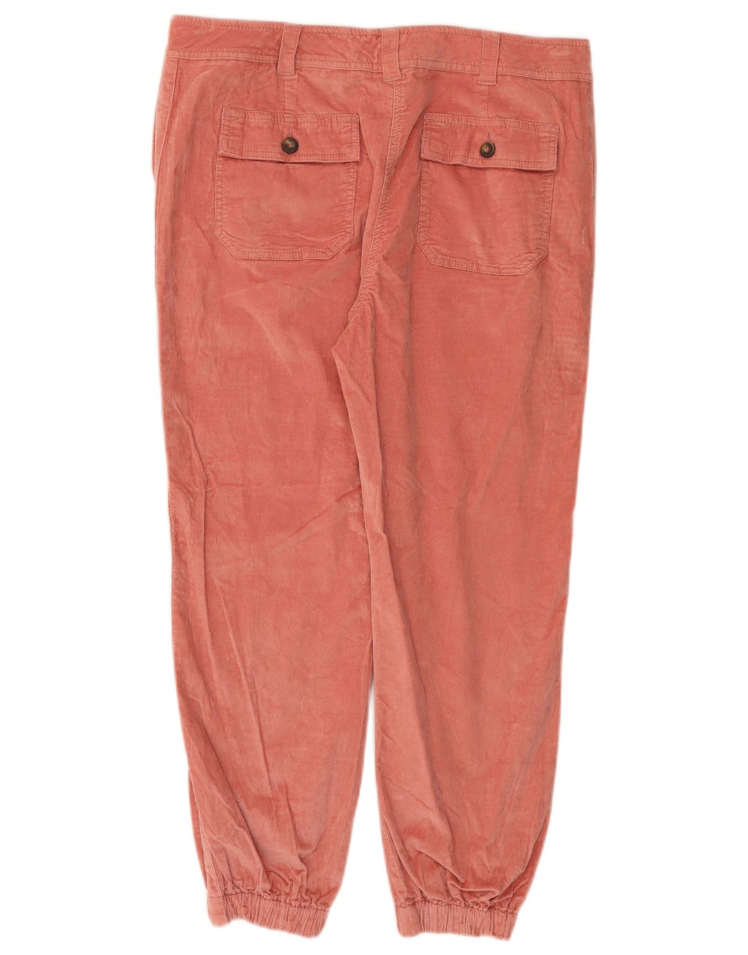 BODEN Dame Crop Joggers Corduroy Bukser UK 14 Large W34 L25 Pink