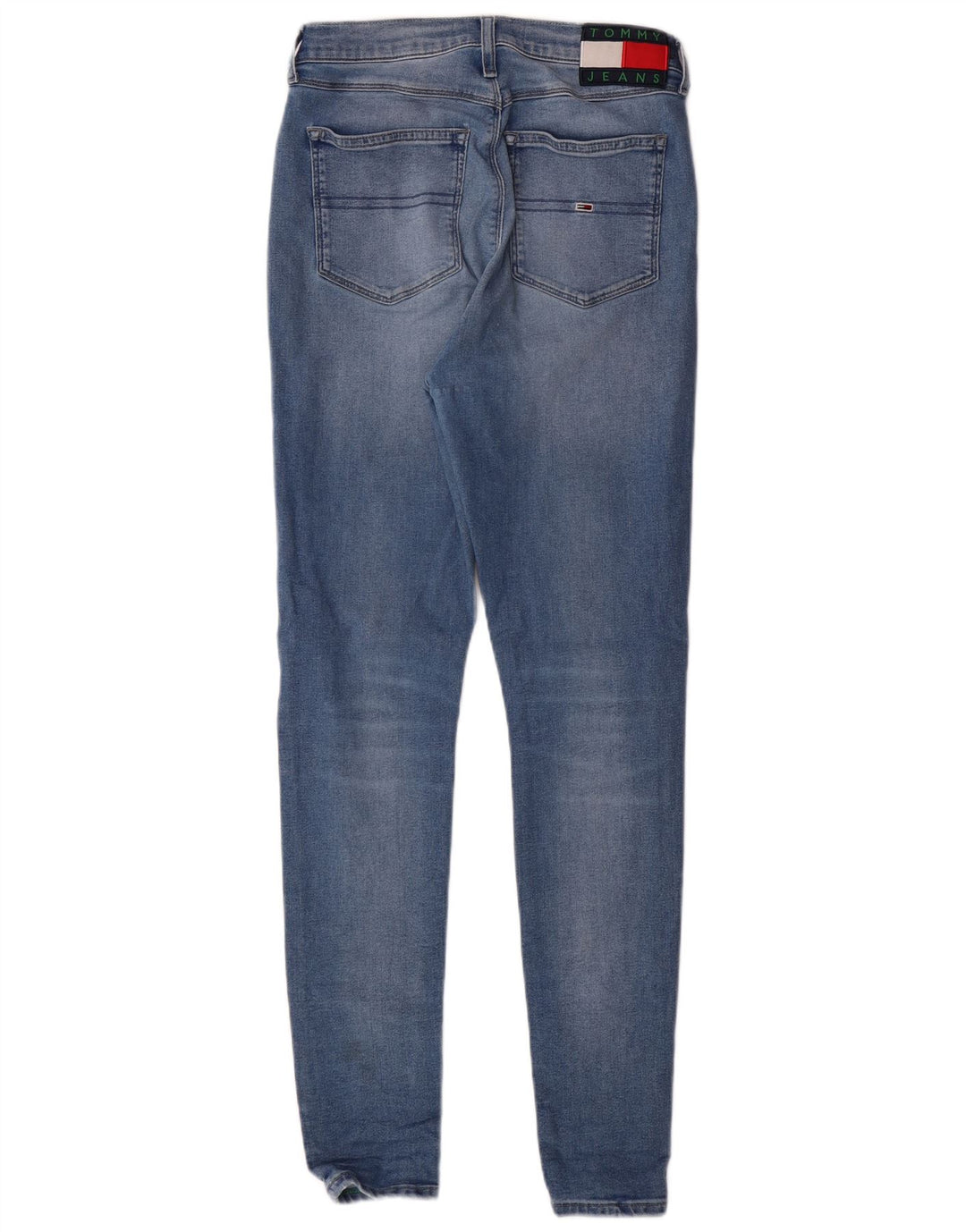 TOMMY HILFIGER Dame Skinny Jeans W30 L30 Blå Bomuld