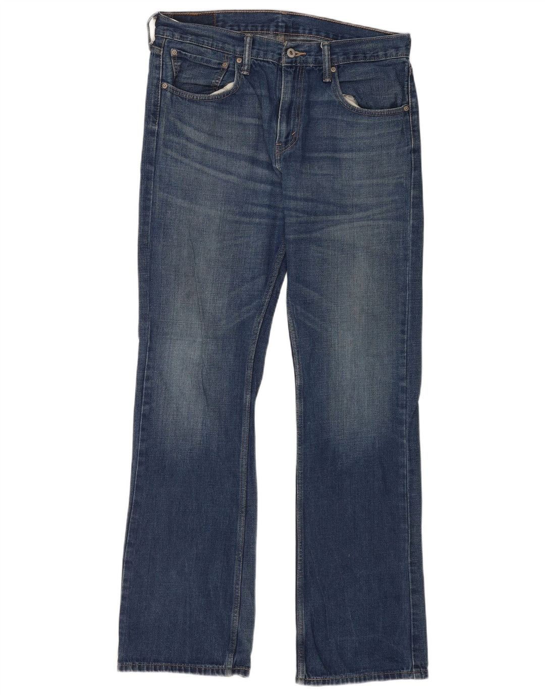 Levi's Herre 527 Bootcut Jeans W34 L34 Blå Bomuld