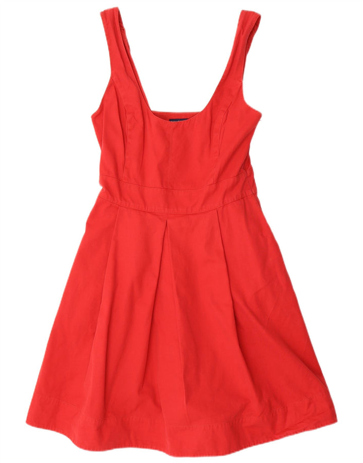 Ralph Lauren Dame Sundress US 6 Medium Rød Bomuld
