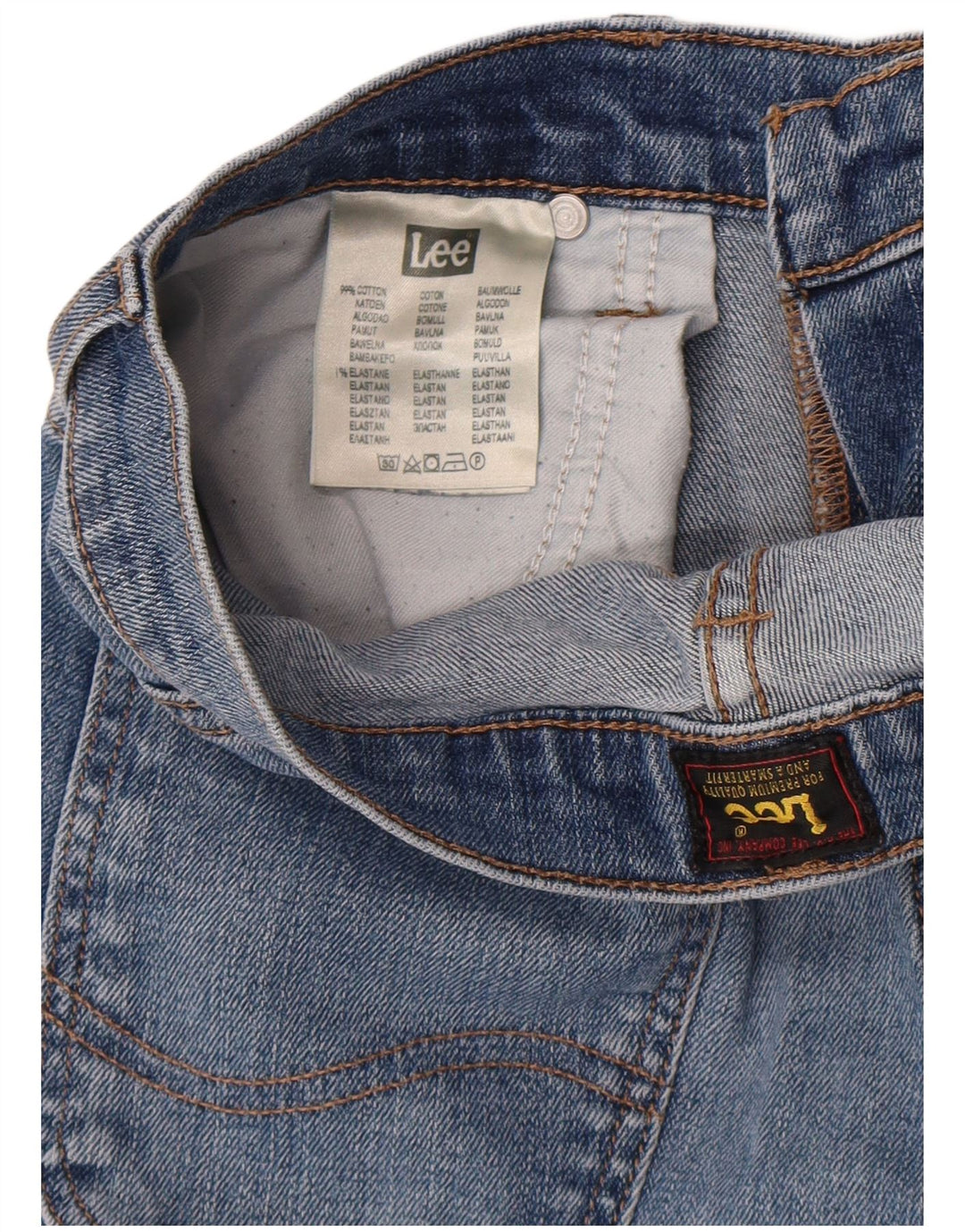 Lee Mens Powell Slim Jeans W30 L32 Blå Bomuld