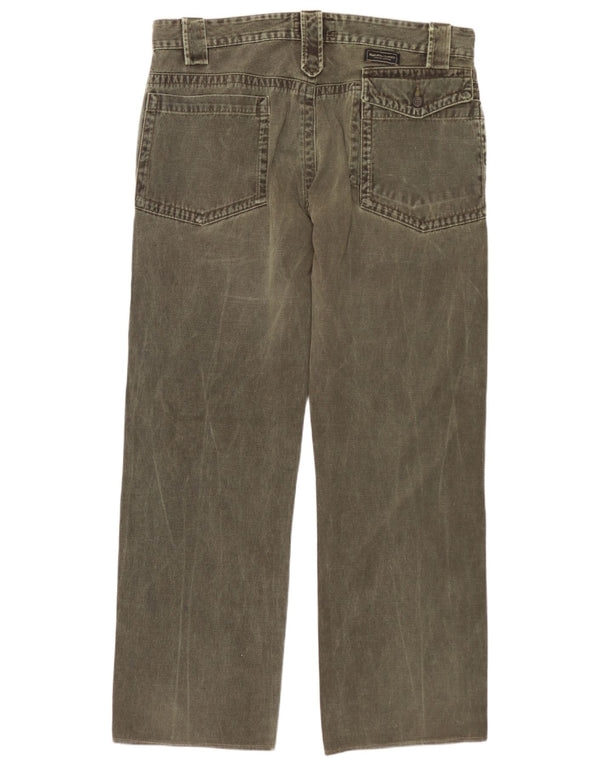 Marlboro Classics Herre Lige Chinobukser EU 52 XL W34 L29 Khaki