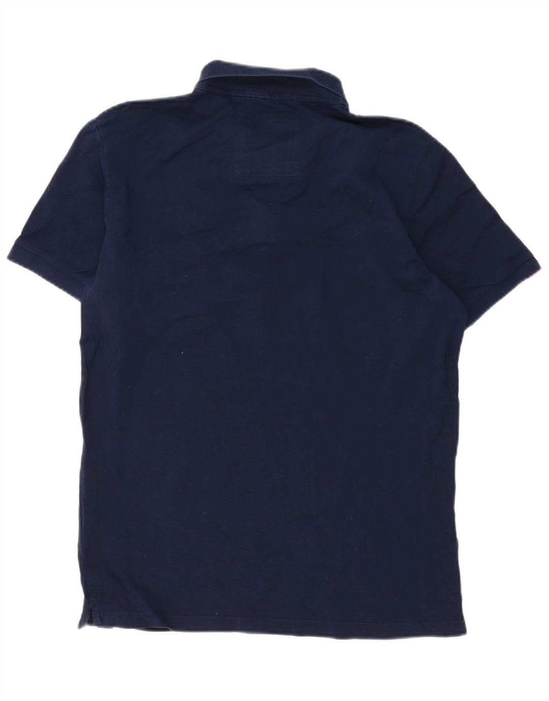 Superdry herre poloshirt XL marineblå bomuld