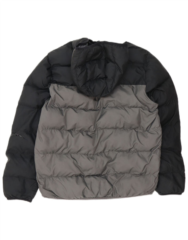 Adidas hættejakke til drenge 13-14 år Grå Colourblock