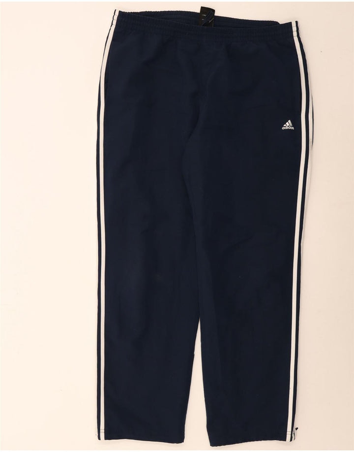Adidas Herre Climalite træningsdragt bukser XL marineblå polyester