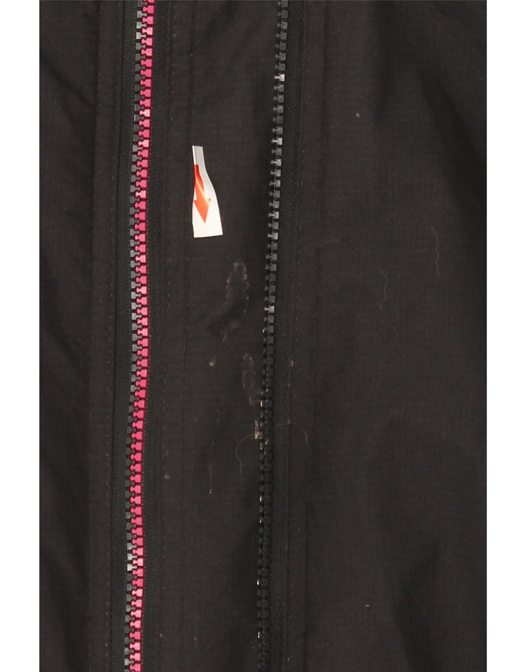 Superdry Windcheater Regnjakke med hætte til kvinder UK 10 Lille sort nylon