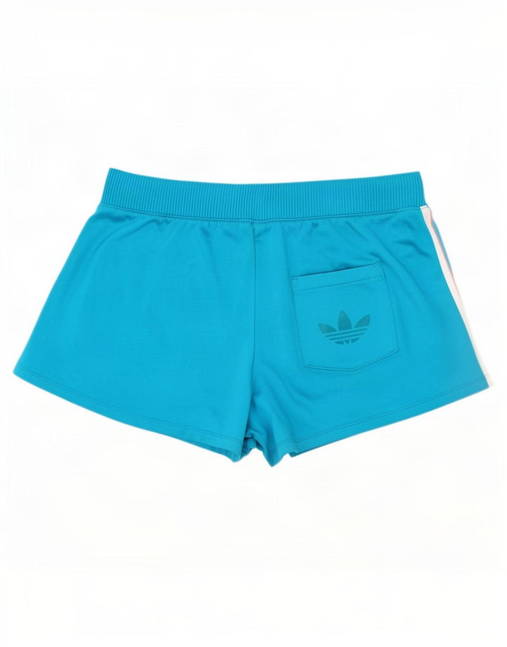 Adidas Sportsshorts til kvinder UK 10 Small Blue Polyester