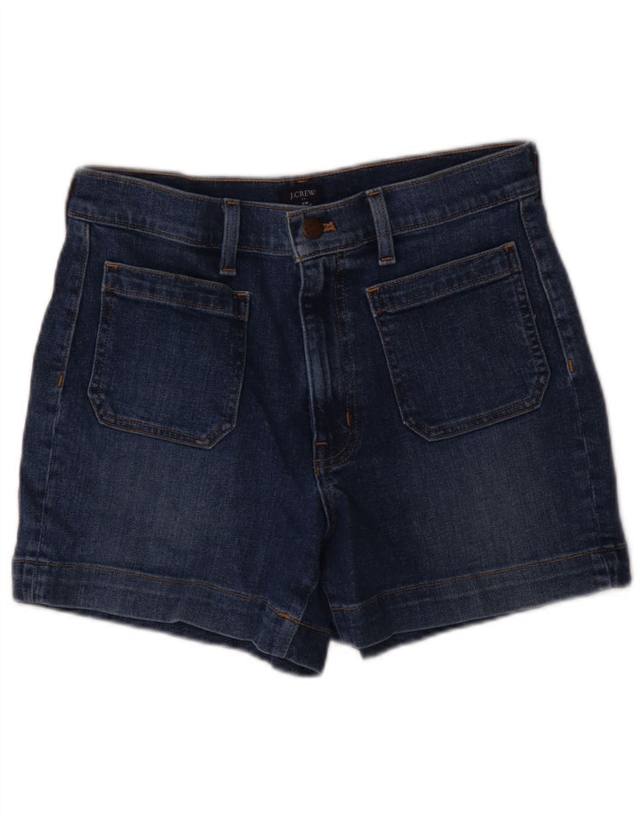 J. Crew denimshorts til kvinder W28 Mellem marineblå bomuld