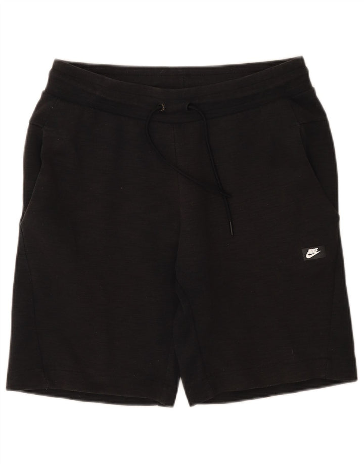 Nike sportsshorts til kvinder UK 12 Medium Sort bomuld