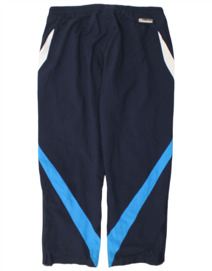 Adidas Træningsdragtsbukser til mænd 2XL Navy Blue Colourblock Polyester