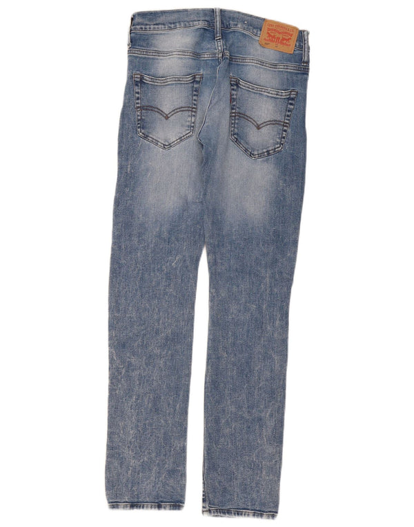Levi's Girls 520 Distressed Tapered Jeans 13-14 år W28 L30 Blue Cotton