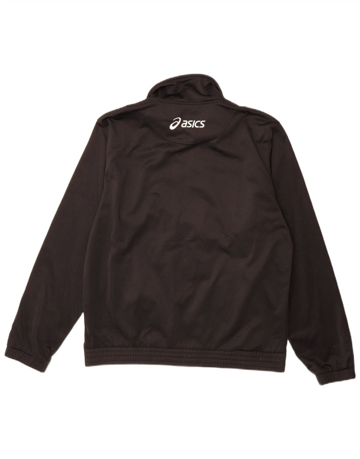 Asics Træningsdragt til mænd Top jakke Stor Sort Colourblock Polyester