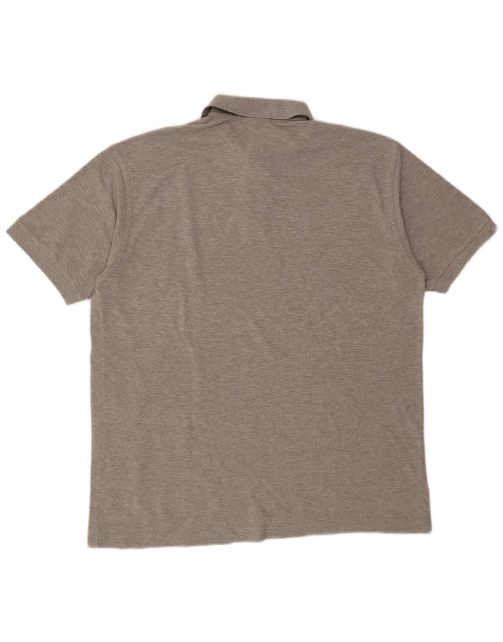 Tænk Pink herre poloshirt XL grå bomuld