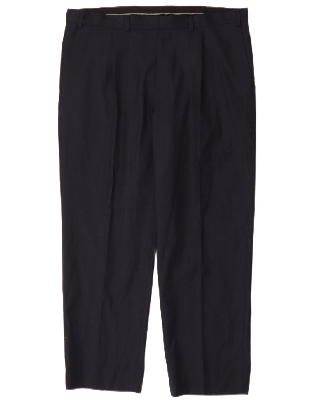 Marks & Spencer Herre Pegged Chino Bukser W38 L29 Marineblå Uld