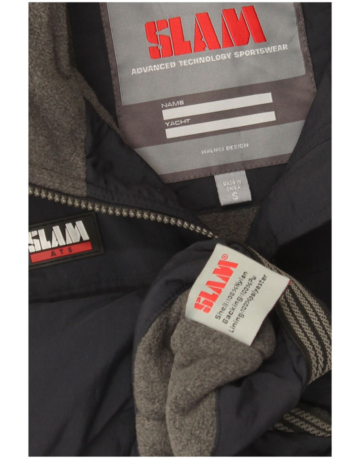 Slam Herre Gilet UK 36 Small Navy Blue Nylon