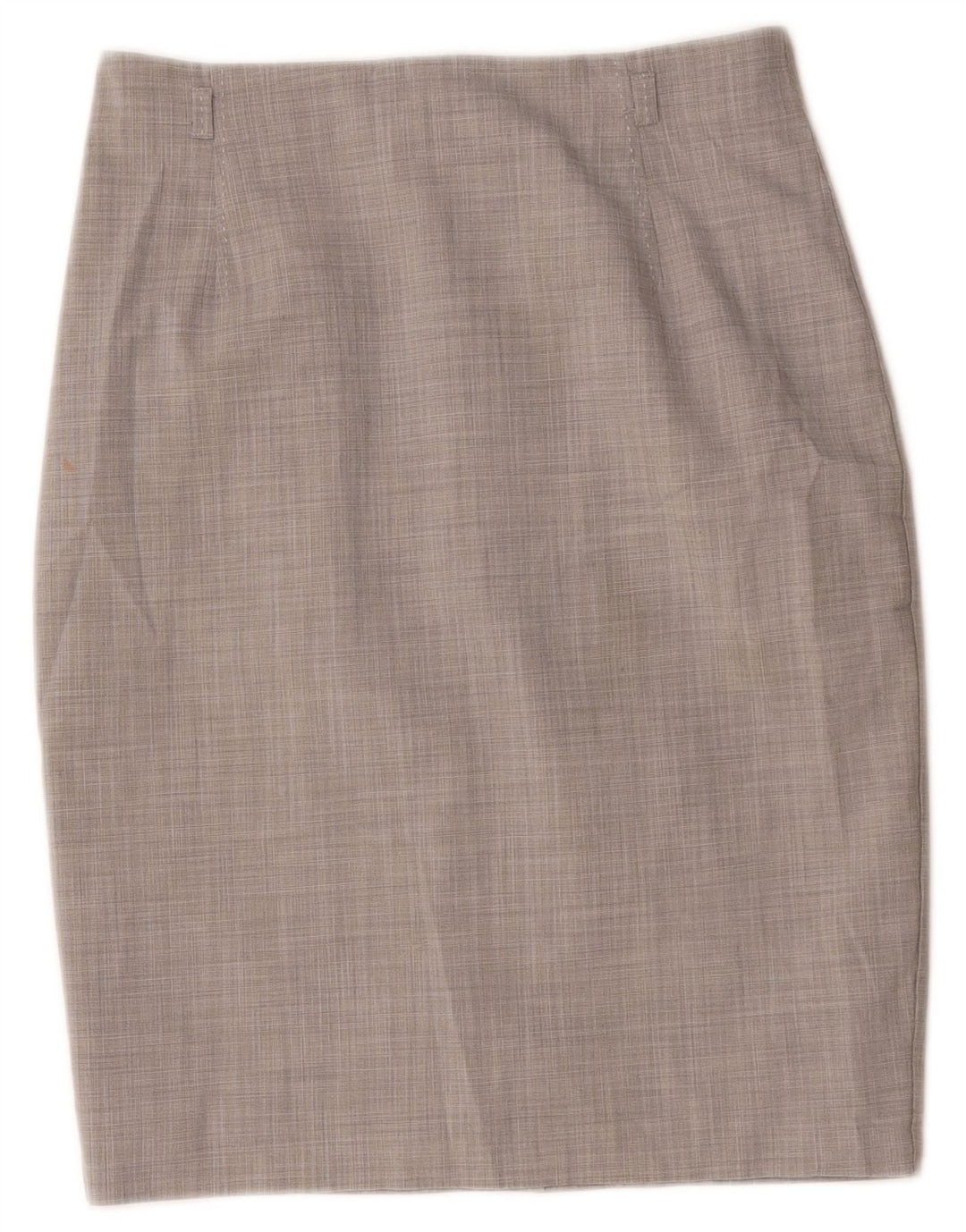 Marks & Spencer Pencil Nederdel til kvinder UK 10 Small W30 Grå Polyester