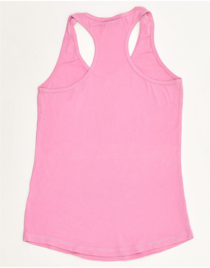 CHAMPION Womens Vest Top UK 10 Small Pink | Vintage Champion | Thrift | Second-Hand Champion | Used Clothing | Messina Hembry 