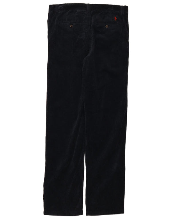 Polo Ralph Lauren drenge fløjlsbukser 15-16 år W30 L30 Marineblå