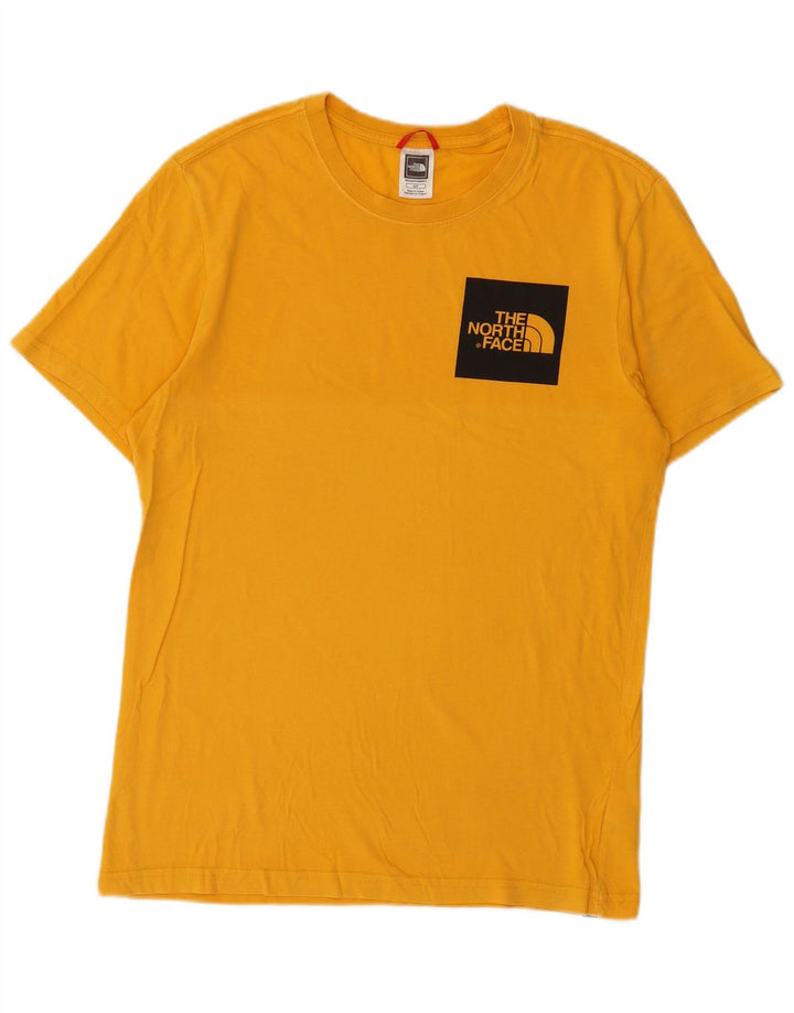 The North Face Herre T-Shirt Top Lille Gul Bomuld
