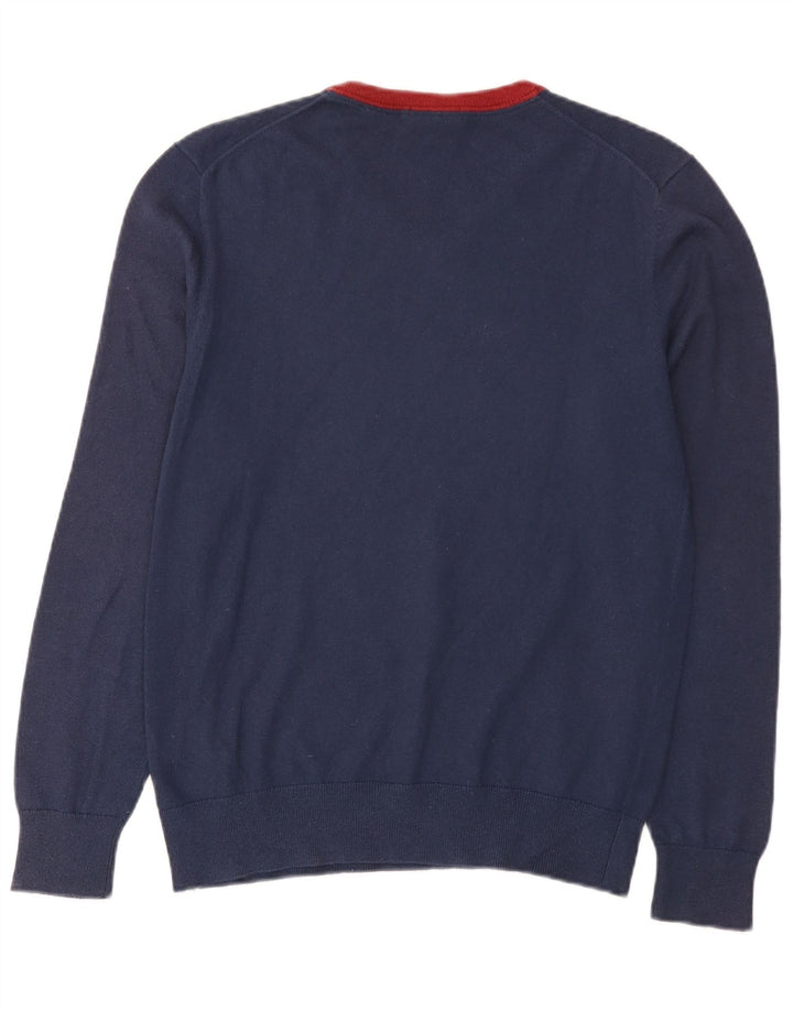 Timberland Herre V-hals sweater lille marineblå bomuld