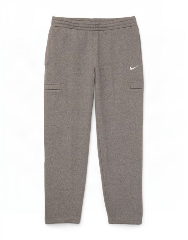 Nike Herre Cargo træningsdragt bukser, store grå flækkede bomuld