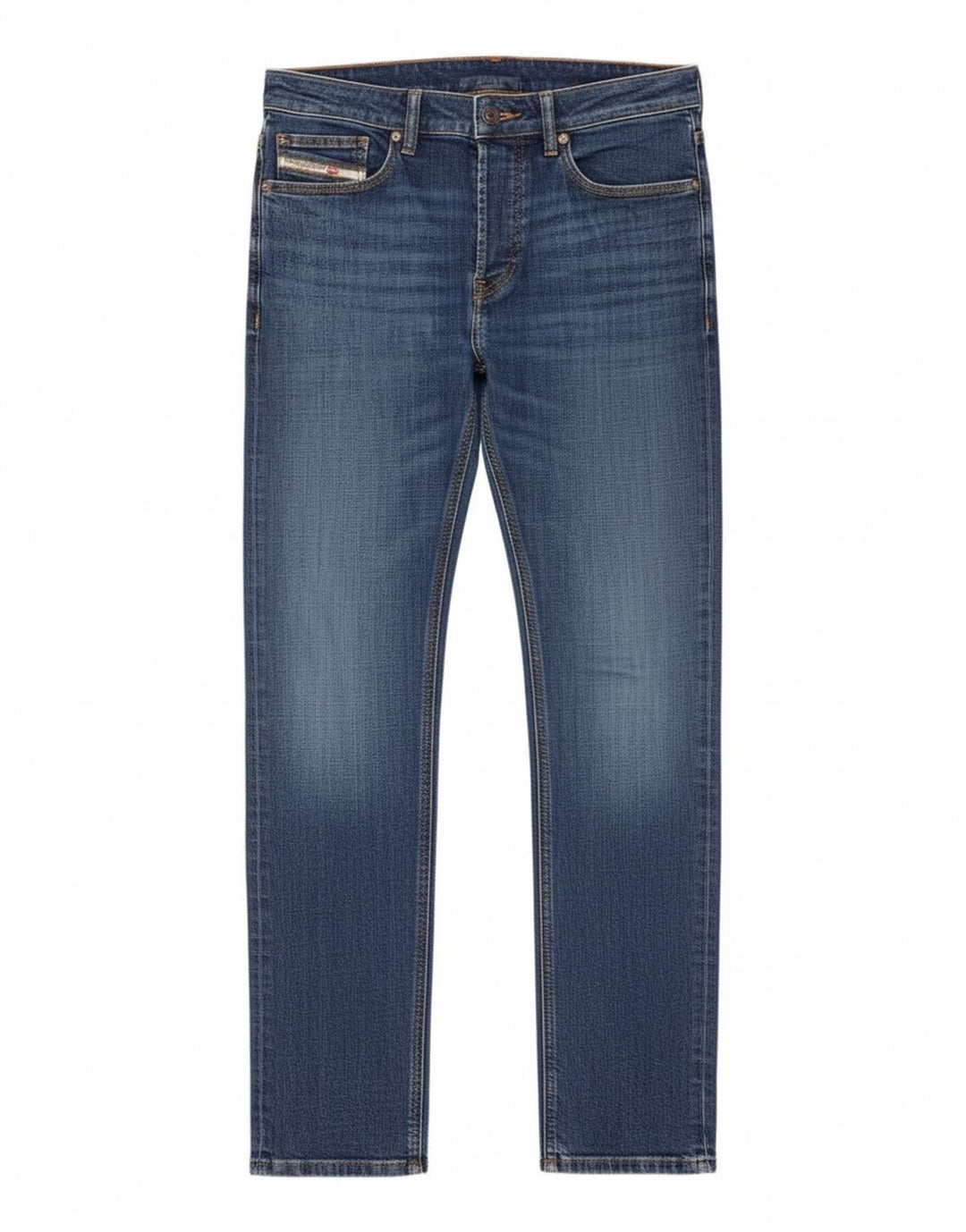Diesel Dame Slim Jeans W30 L31 Blå Bomuld