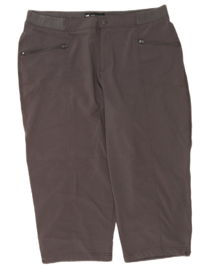 Lee Dame Capri Bukser US 14 XL W34 Grå Polyester