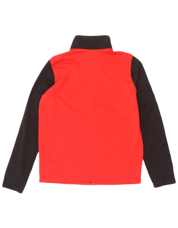 Nike Boys træningsdragt topjakke 13-14 år XL Rød Colourblock Polyester