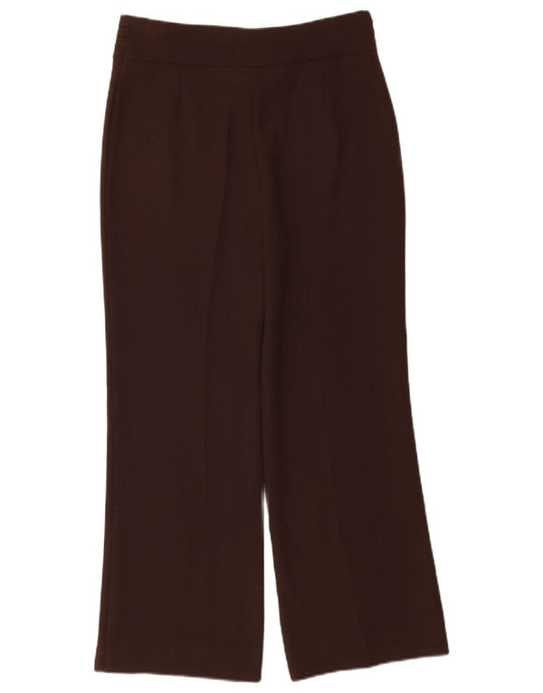 Marks & Spencer Lige fritidsbukser til kvinder UK 12 Medium W28 L27 Brun
