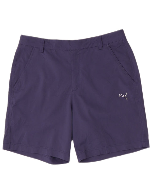 Puma Chino Shorts til kvinder W32 Large Marineblå