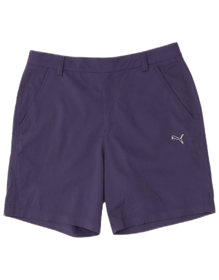Puma Chino Shorts til kvinder W32 Large Marineblå