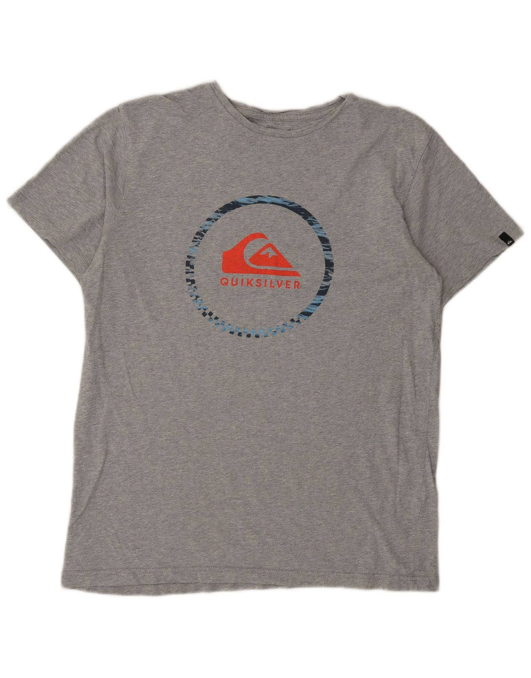 Quiksilver Herre Grafisk T-Shirt Top Stor Grå