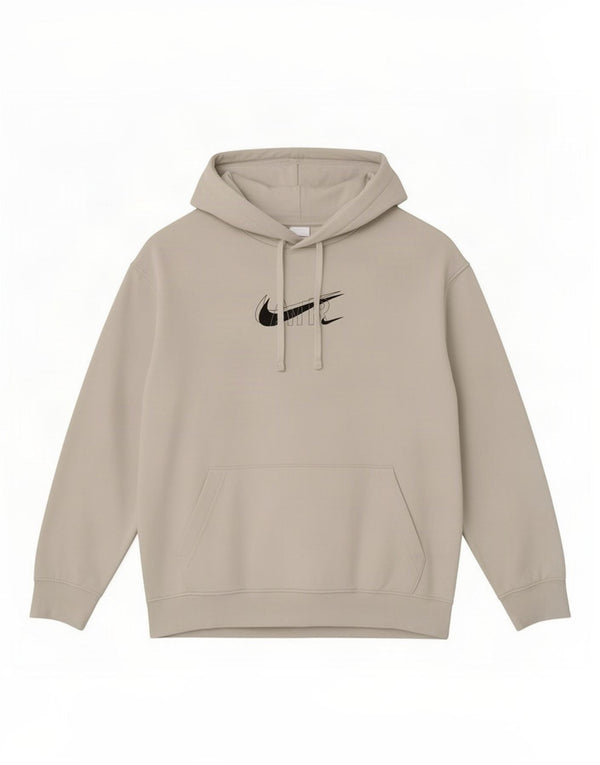 Nike grafisk hættetrøje til mænd XL Hvid bomuld