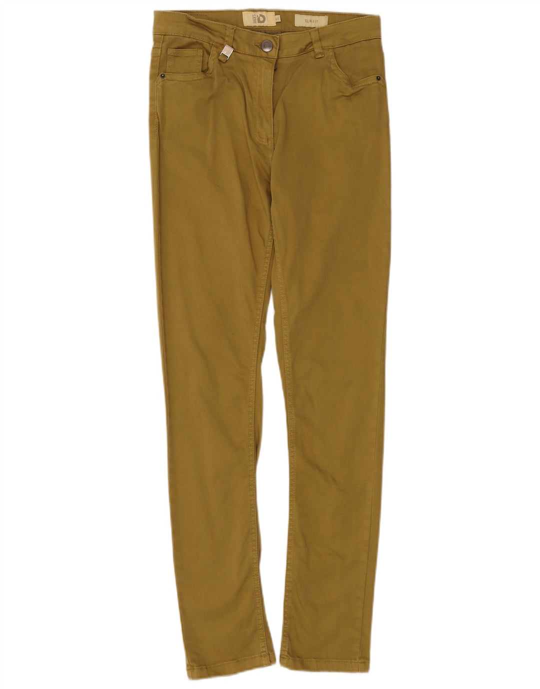 DACK'S Slim Casual Bukser til kvinder IT 44 Medium W30 L30 Khaki Bomuld