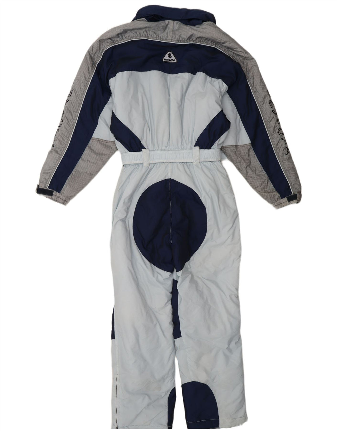 Invicta Ski Jumpsuit med hætte til drenge 13-14 år Blå Colourblock Polyamid