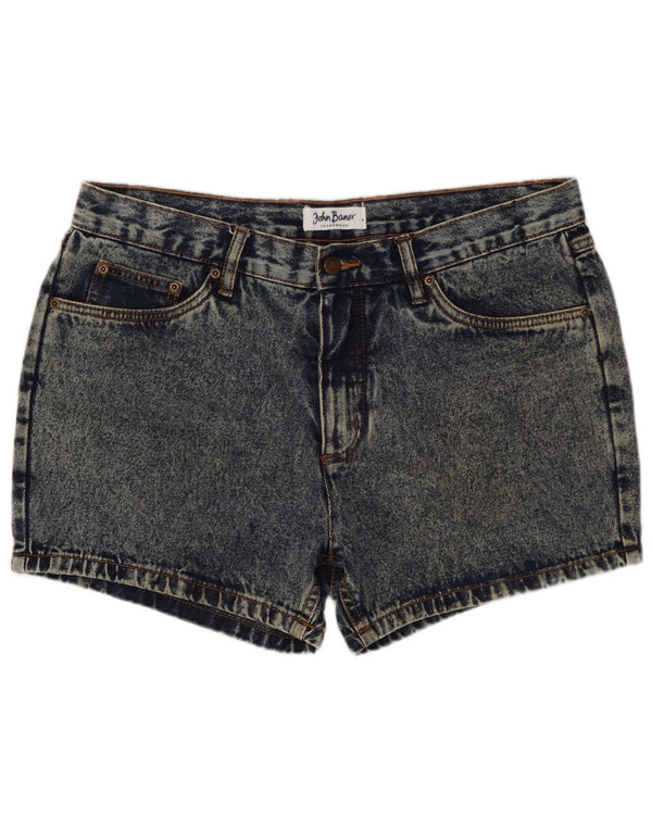 JOHN BANER Dame Denim Shorts W34 Large Blue Bomuld