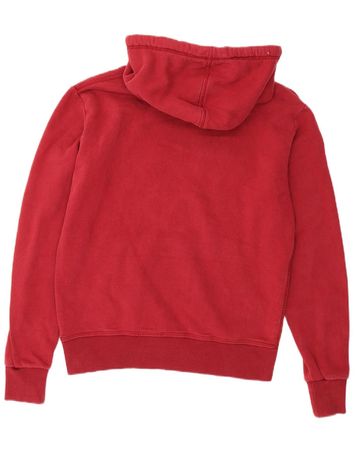 Superdry Grafisk hættetrøje til mænd Medium rød bomuld