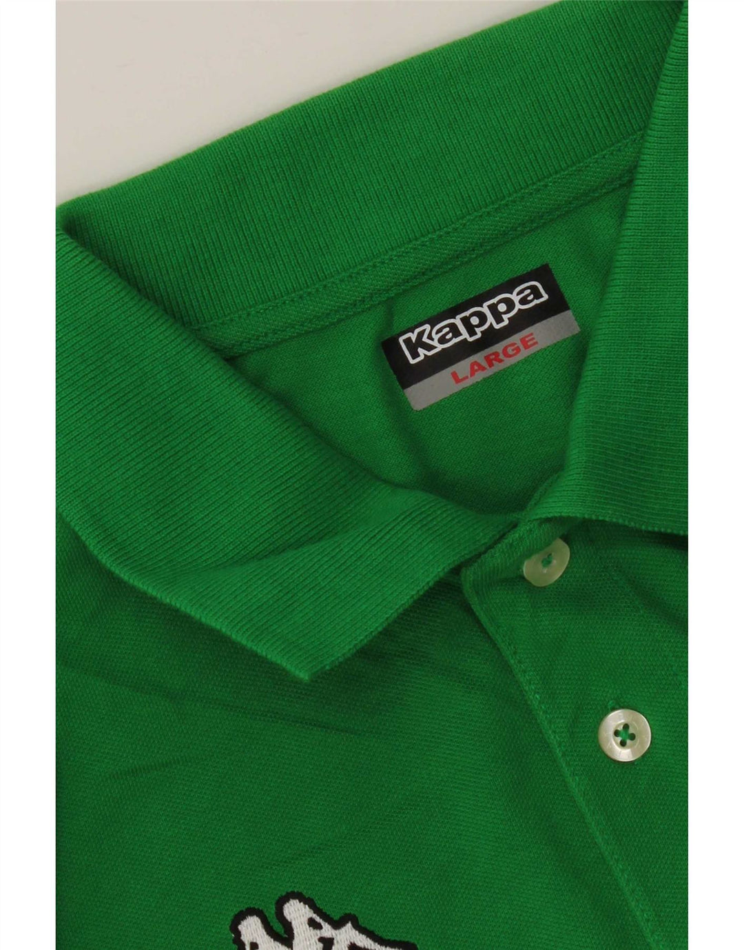 Kappa Polo Shirt til mænd, stor grøn