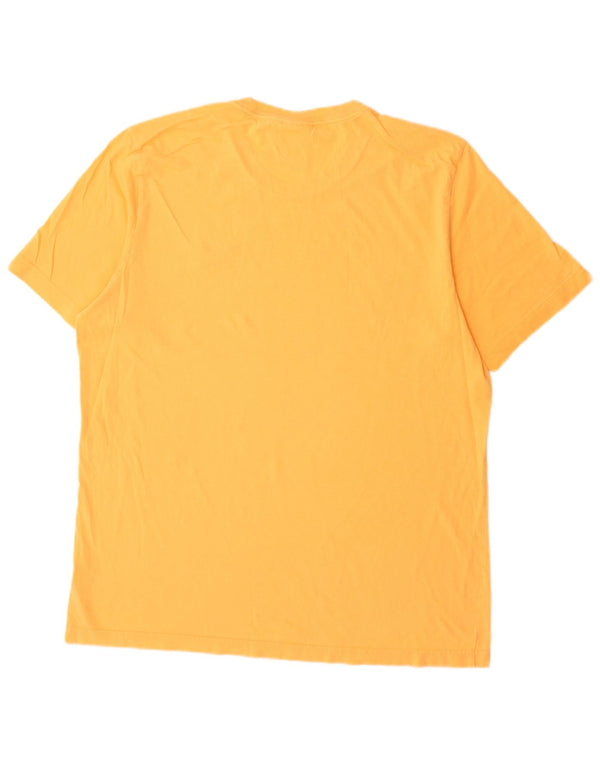Adidas Herre T-Shirt Top Medium Orange