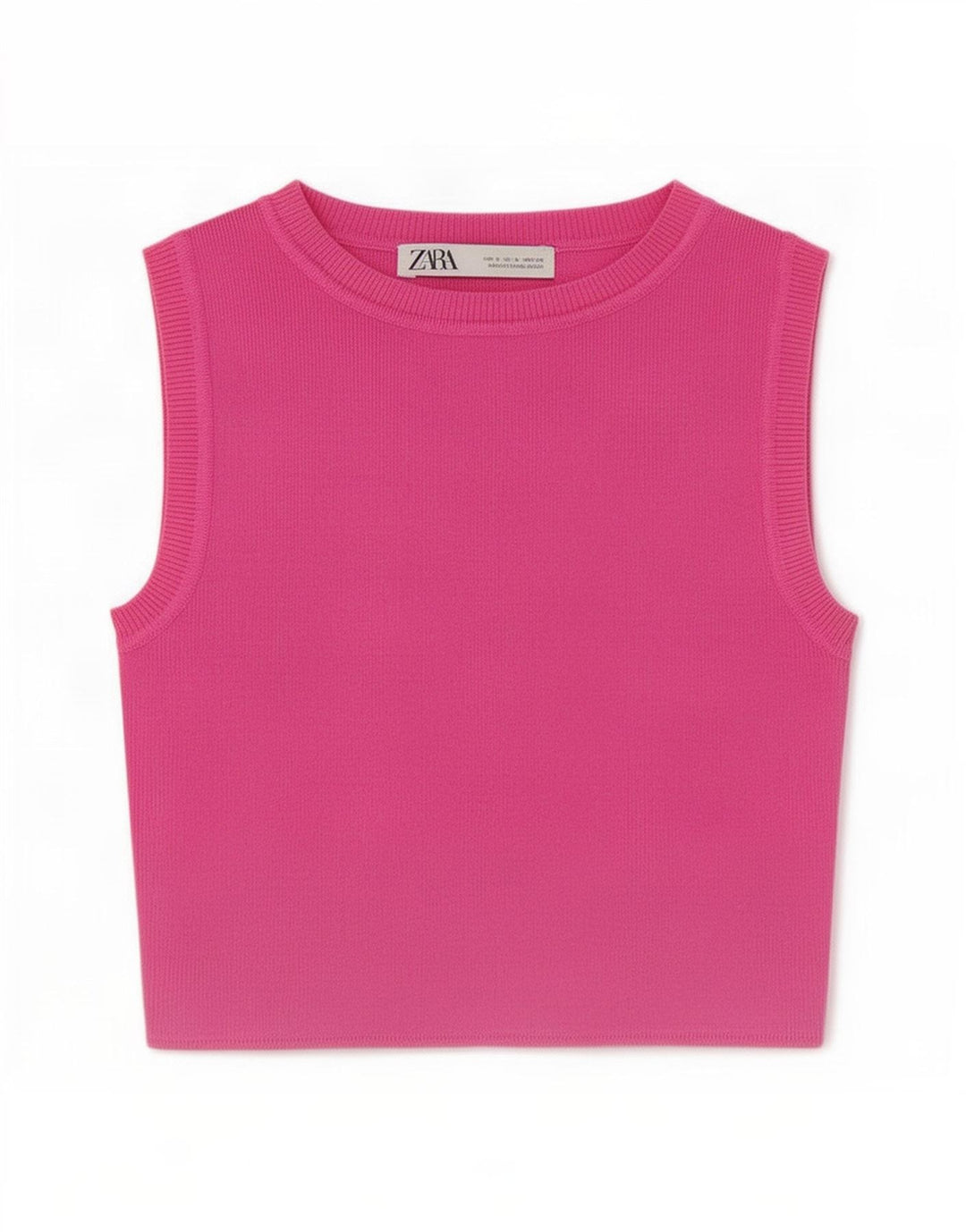 Zara Damevest Top UK 10 Small Pink