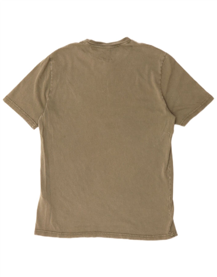 Lyle & Scott Herre Relaxed Fit T-Shirt Top Lille Khaki Bomuld